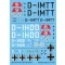 Techmod Messerschmitt Bf 108 Taifun matrica