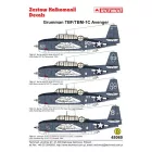 Techmod Grumman TBM-1C Avenger matrica