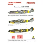 Techmod Messerschmitt Bf 109G-2 matrica