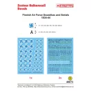 Techmod Finnish Air Force Swastikas and Serials 1934-44 matrica