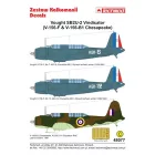 Techmod Vought SB2U-2 Vindicator (V-156 Chesapeake) matrica