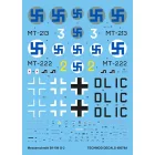 Techmod Messerschmitt Bf 109G-2 matrica