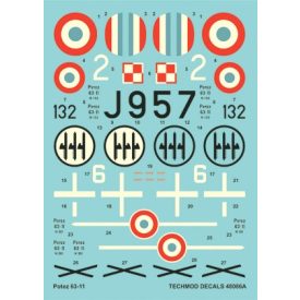 Techmod Potez 63-11 matrica