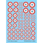 Techmod French National Insignia 1938-1942 matrica