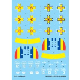 Techmod PZL.23B Karaś matrica
