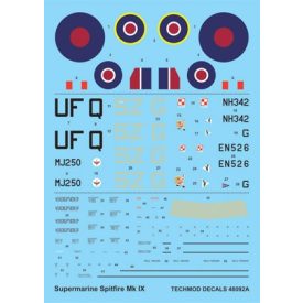 Techmod Supermarine Spitfire IX matrica