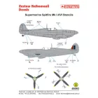 Techmod Supermarine Spitfire I-XVI Stencils matrica