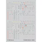 Techmod Stencils for Messerschmitt Bf 109E matrica