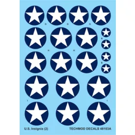 Techmod US National Insignia 1942-1943 matrica
