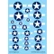 Techmod US National Insignia 1943-1945 matrica