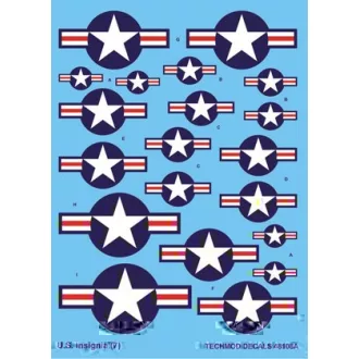 Techmod US National Insignia 1947 to Present matrica
