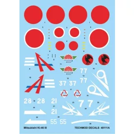 Techmod Mitsubishi Ki-46-III matrica