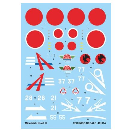 Techmod Mitsubishi Ki-46-III matrica