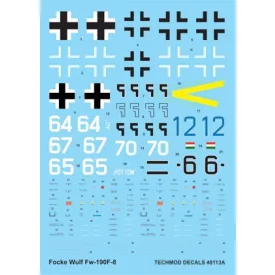 Techmod Focke-Wulf Fw 190F-8 matrica