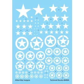 Techmod Allied Star Insignia White matrica