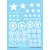Techmod Allied Star Insignia White matrica