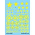 Techmod Allied Star Insignia Yellow matrica