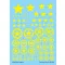Techmod Allied Star Insignia Yellow matrica