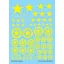 Techmod Allied Star Insignia Yellow matrica