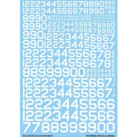 Techmod U.S. Serial & Code Numbers matrica