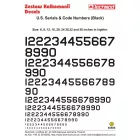 Techmod U.S. Serial & Code Numbers matrica