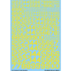 Techmod U.S. Serial & Code Numbers matrica