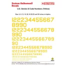 Techmod U.S. Serial & Code Numbers matrica