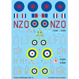 Techmod Vickers Wellington IC matrica