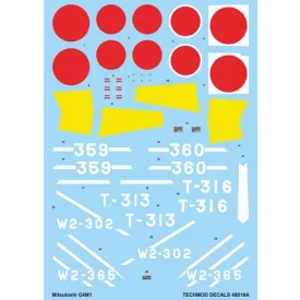 Techmod Mitsubishi G4M1 “Betty” matrica