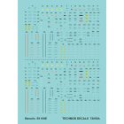 Techmod Stencils for Bf 109E matrica