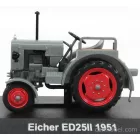 EDICOLA EICHER ED25II TRACTOR 1951 - CON VETRINA - WITH SHOWCASE