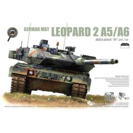 Border German MBT Leopard 2A5/A6 makett
