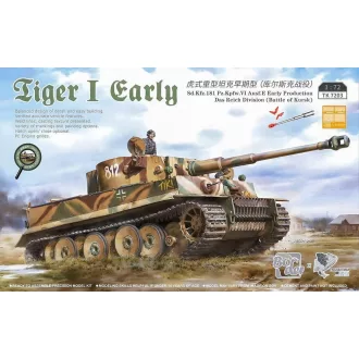   Border Model Tiger I Early Sd.Kfz.181 Battle of Kursk harcjármű makett
