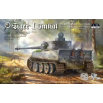 Border Model Tiger I Initial harcjármű makett