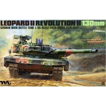 Tiger Model German MBT Leopard II Revolution II 130mm makett