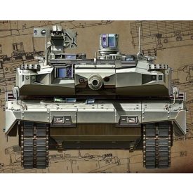 Tiger Model German MBT Revolution I Leopard II makett