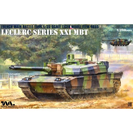 Tiger Model French Main Battle Tank Leclerc Series XXI MBT makett