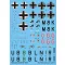 Techmod Messerschmitt Bf 110C makett matrica