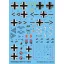 Techmod Messerschmitt Bf 109E-4 makett matrica