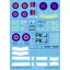 Techmod North American P-51 Mustang III makett matrica