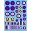 Techmod British National Insignias - Hawker Hurricane makett matrica