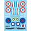 Techmod Vought SB2U-2 Vindicator (V-156 Chesapeake) makett matrica