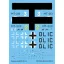 Techmod Messerschmitt Bf 109G-2 makett matrica