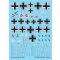 Techmod Messerschmitt Bf 109E-3 makett matrica