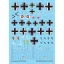 Techmod Messerschmitt Bf 109E-3 makett matrica