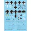 Techmod Messerschmitt Bf 109E-4 makett matrica