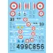 Techmod Potez 63-11 makett matrica