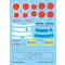 Techmod Mitsubishi A6M2 Zero makett matrica
