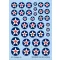 Techmod U.S. National Insignia 1919-1942 makett matrica