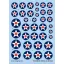 Techmod U.S. National Insignia 1919-1942 makett matrica